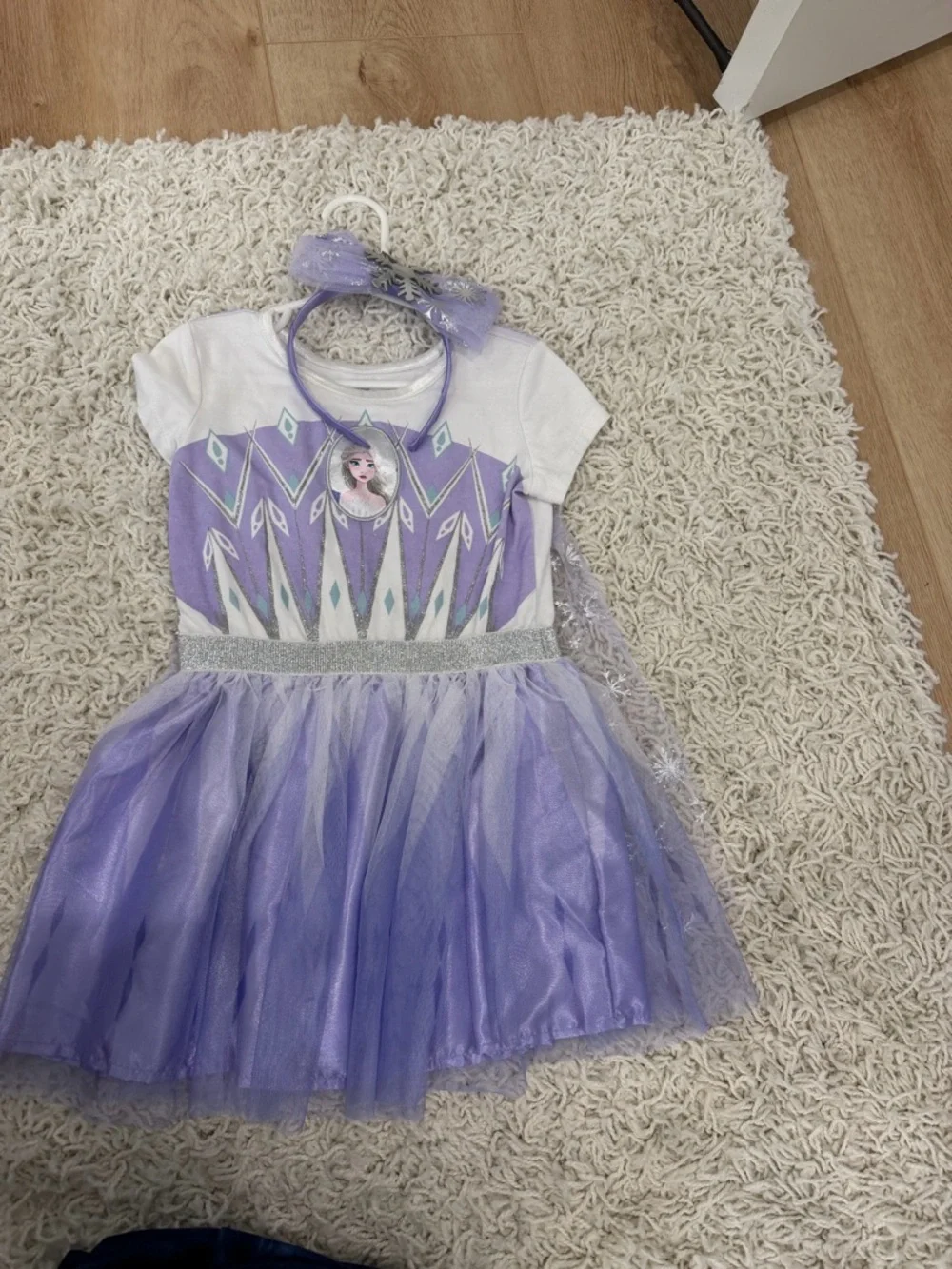 3 Disney dresses -Frozen Elsa, Frozen Anna, Bell - Picture 4 of 9